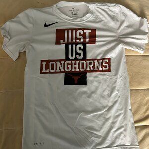 University of Texas Longhorns White T-Shirt Women's Small